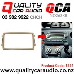 QCA-NO268KB Stereo Fascia Kit for Toyota Sienta from 2003 (Light Beige)