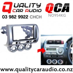 QCA-NO954KG Stereo Fascia Kit for Honda Fit / Jazz from 2002 to 2008 (grey)