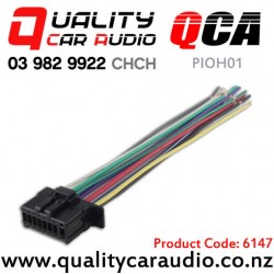 QCA-PIOH01 Pioneer Stereo Wire Harness (none iso end) Not suitable for DVD/touch screen unit