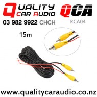 QCA-RCA04 RCA Video Cable for Car Reversing Camera 15m with Easy Finance
