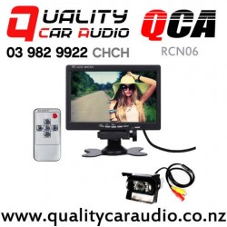 QCA-RCN06 12-24V Rear Camera with 18 Leds IR Water Proof with 7" Monitor for Truck with Easy Payments