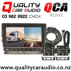 QCA-RCN12 Dual 12v / 24v Rear View LED Camera with 7" Screen with Easy Payments