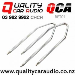 QCA-RET01 U Shape Car Stereo Removal keys (Pair) for Mazda, Ford, Holden and else