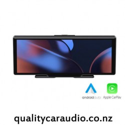 QCA-S102  10.26" Flush Mount Monitor with Wireless Apple CarPlay, Android Auto, Dual Channel Dash Cam - In Stock At Distribution Centre