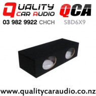 QCA-SBD6X9 Dual 6x9" Speaker Box with Easy Payments