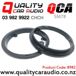 QCA SM78 6.5" Speaker Spacers for Mercedes (pair) for Mercedes Benz GLK, GLA, E Class