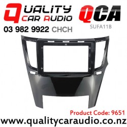 QCA-SUFA11B 9" Stereo Fascia Kit for Subaru Legacy / Outback from 2010 to 2016 (Gloss black)
