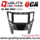 QCA-SUFA11B 9" Stereo Fascia Kit for Subaru Legacy / Outback from 2010 to 2016 (Gloss black)