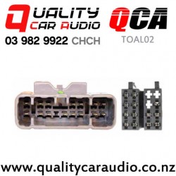 QCA-TOAL02 Toyota Lexus Amplifier By-pass Harness (16 Pins) From 2001 - 2004 with Easy Finance