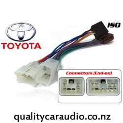 QCA-TOY01 Toyota to iso Car Stereo Wiring connector year 1987 onward