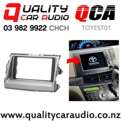 QCA-TOYEST01 Double Din Stereo Facial Kit with Side Trim for Toyota Estima Previa R50 From 2006 to 2016