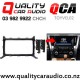 QCA-TOYVEL02 Double Din Stereo Facial Kit for Toyota Vellfire and Alphard from 2015 on with Side Trim with Easy Finance