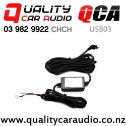 QCA-USB03 Hard-wire 12-24V DC to 5V 2.5A | Micro USB