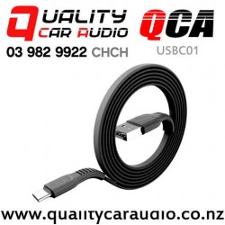 QCA-USBC01 USB Type C Cable Black 25cm with Easy Finance