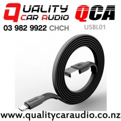 QCA-USBL01 Lightning USB Cable Black 25cm with Easy Finance