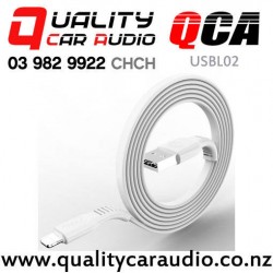 QCA-USBL02 Lightning USB Cable White 100cm with Easy Finance