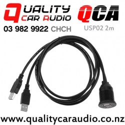 QCA-USP02 2m Dual USB Flush Mount Panel (2 meter)
