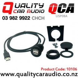 QCA-USP08A Dual USB to Single USB Flush Mount Panel with Stand (1m)