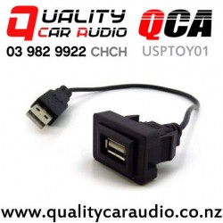 QCA-USPTOY01 USB Port for Toyota Height: 33mm Width: 23mm