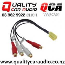 QCA-VWRCA01 4x RCA Line Out Adapter for Ford Volkswagen Audi Skoda with Easy Finance