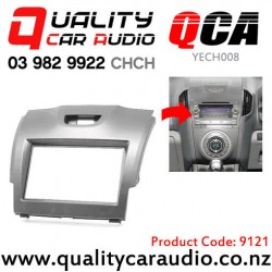 QCA-YECH008-11293 Stereo Fascia Kit for Isuzu D-Max, Holden Colorado from 2012 to 2020 (Grey)