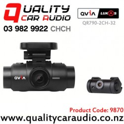 Hot Price! - QVIA QR790-2CH Dual Channel 1440P & 1080P Full HD Dash Cam with Built in GPS, WiFi & ADAS (32GB) - In Stock At Distribution Centre