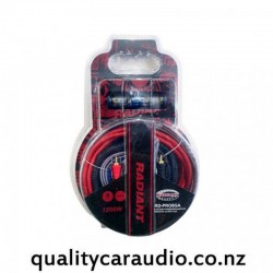Radiant RD-PRO4GA 4 Gauge 2400W Max Car Amplifier Wiring Installation Kits