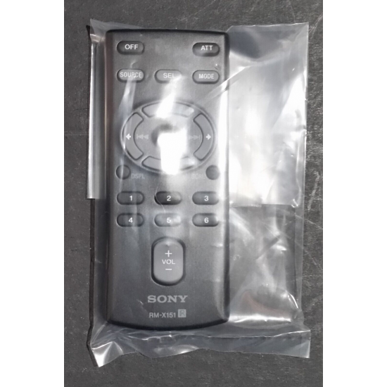 Sony RM-X151 Car Stereo Remote Control