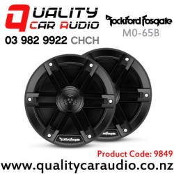 In stock at NZ Supplier, Special Order Only - Rockford Fosgate M0-65B 6.5" 250W (65W RMS) 2 Way Marine Speakers in Black (pair)