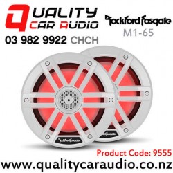 In stock at NZ Supplier, Special Order Only - Rockford Fosgate M1-65 6.5" 300W (75W RMS) 2 Way Coaxial Marine Speakers (pair)