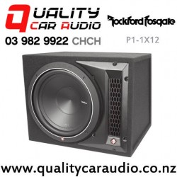Rockford Fosgate P1-1X12 12” 500W (250W RMS) 4 ohm Car Subwoofer Enclosure with Easy Payments