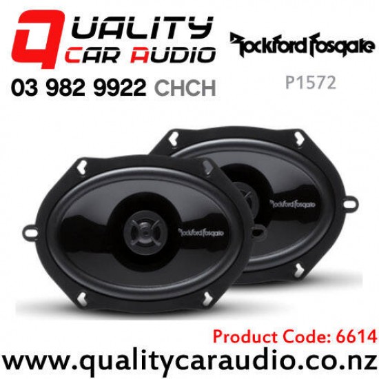 6614 Rockford Fosgate P1572 5x7" 120W (60W RMS) 2 Way Coaxial Car Speakers (pair)