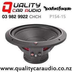 Rockford Fosgate P1S4-15 15" 500W (250W RMS) Single 4 ohm Voice Coil Car Subwoofer with Easy Payments