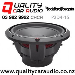 Rockford Fosgate P2D4-15 15" 800W (400W RMS) Dual 4 ohm Voice Coil Car Subwoofer with Easy Payments