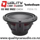 Rockford Fosgate P2D4-15 15" 800W (400W RMS) Dual 4 ohm Voice Coil Car Subwoofer with Easy Payments