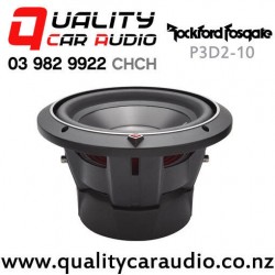 Rockford Fosgate P3D2-10 10" 1000W (500W RMS) Dual 2 ohm Voice Coil Car Subwoofer