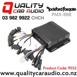 Rockford Fosgate PMX-8BB Bluetooth USB 50w x4 7-band EQ Media Receive with PMX-8