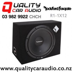 Rockford Fosgate R1-1X12 12" 400W (200W RMS) 4 ohm Voice Coil Sealed Subwoofer Enclosure with Easy Payments