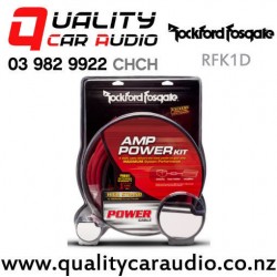 Rockford Fosgate RFK1D 0 Gauge Dual Amplifier Wiring Kit