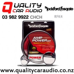Rockford Fosgate RFK4 4 Gauge Amplifier Power Installation Kit