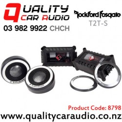 In stock at NZ Supplier, Special Order Only - Rockford Fosgate T2T-S 1" 150W (75W RMS) Dome Tweeter (pair)