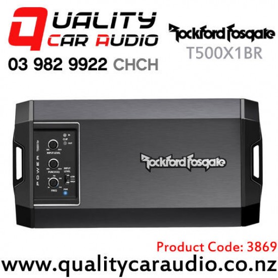 Rockford Fosgate T500X1BR 500W Mono Channel Class BR Car Amplifier