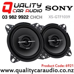 6921 Sony XS-GTF1039 4" 210W (30W RMS) 3 Way Coaxial Car Speakers (pair)