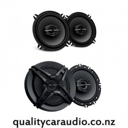 Sony XS-GTF1339 5.25" 3 Way Coaxial Car Speakers + Sony XS-GTF1639 6.5" 3 Way Coaxial Car Speakers Combo Deal