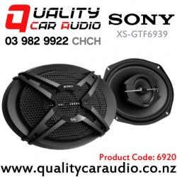 6920 Sony XS-GTF6939 6x9" 420W (60W RMS) 3 Way Coaxial Car Speakers (pair)