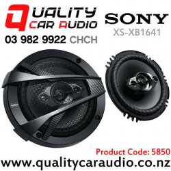 Sony XS-XB1641 6.5" 350W (60W RMS) 4 Way Car Speakers (pair)