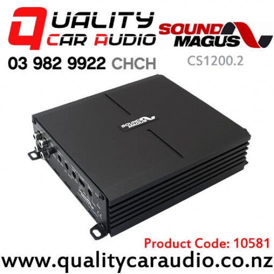 Soundmagus CS1200.2 1200W RMS 2 Channel Class D Car Amplifier