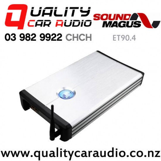SoundMagus ET90.4 Bluetooth 4/3/2 Channel Class-AB Car Amplifier with Easy Finance