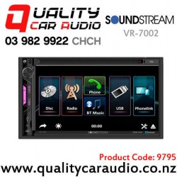 SoundStream VR-7002 Bluetooth USB DVD AUX Android Phone Link NZ Tuners 3x Pre Outs Car Stereo