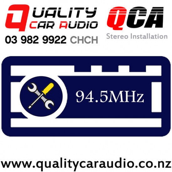 QCA Stereo Installation Start From $59 + GST (Christchurch Only) with Easy Payments